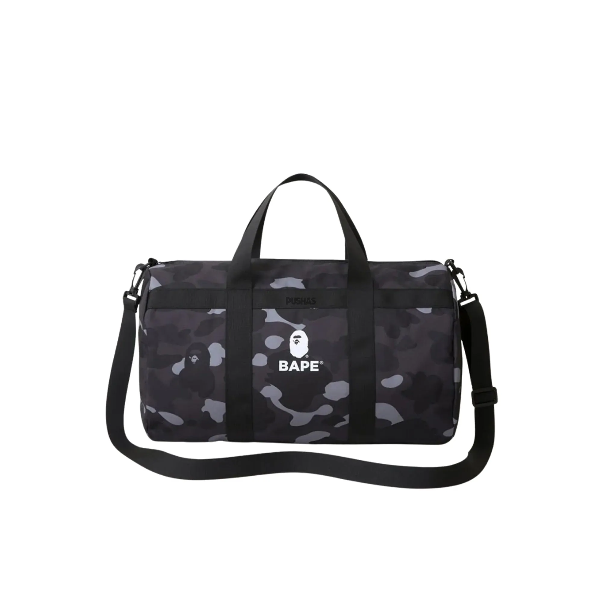 BAPE Magazine Exclusive Large Camo Duffle 'Dark Grey'