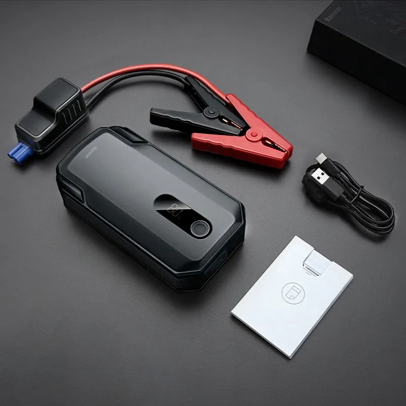 Baseus 20000mAh Car Jump Starter Power Bank 2000A 12V Portable Battery Charger