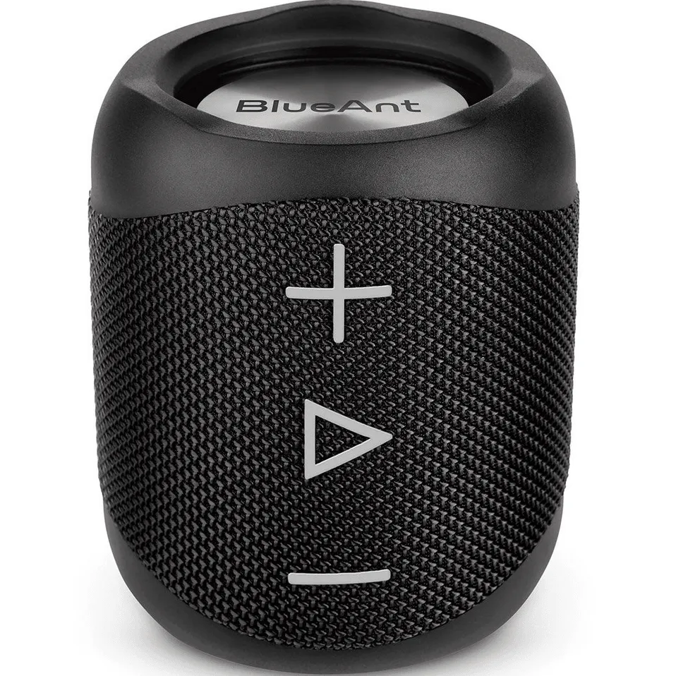 BlueAnt X1 Portable Bluetooth Speaker Compact 14W 10 Hours Play Time Black