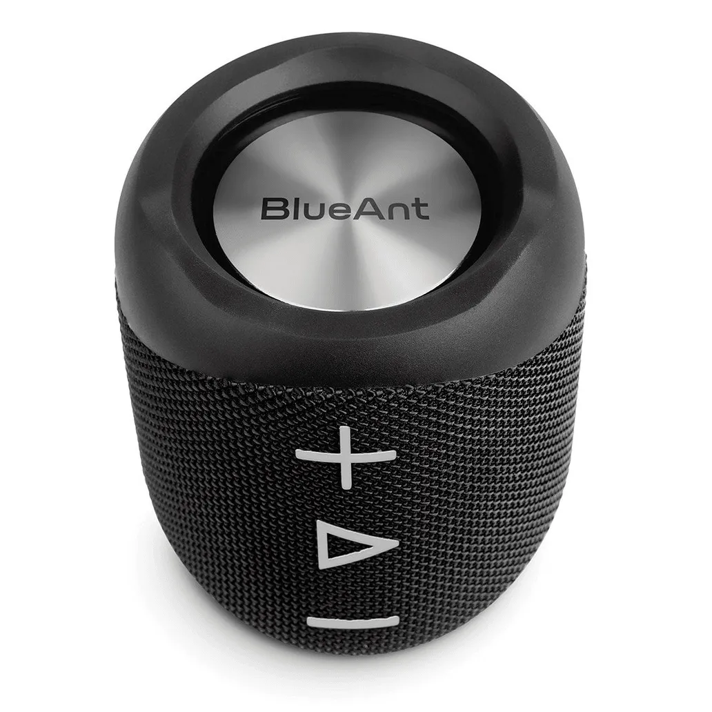 BlueAnt X1 Portable Bluetooth Speaker Compact 14W 10 Hours Play Time Black