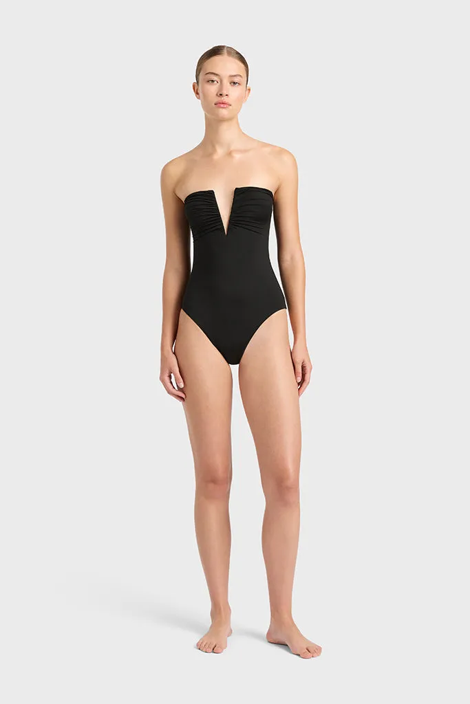 BONDI BORN - Dahlia One Piece - Black