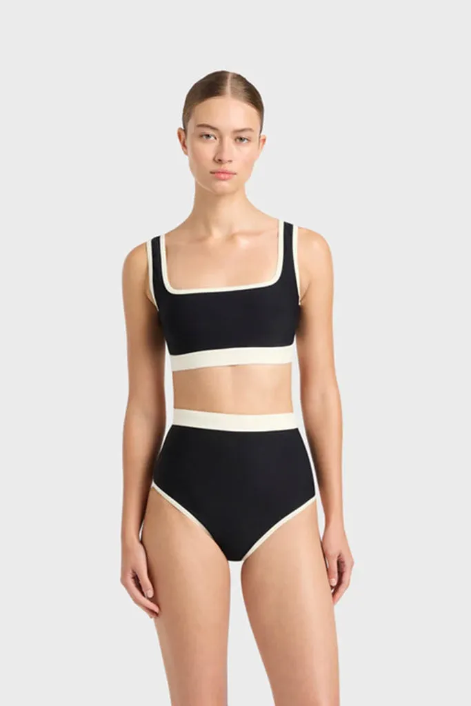 BONDI BORN - Jayde Bikini Bottom - Black