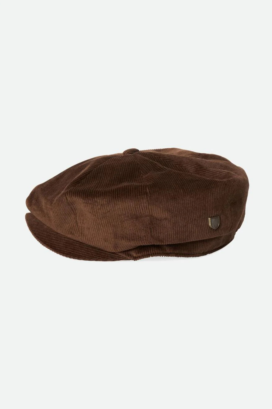 Brixton Brood Baggy Newsboy - Brown Cord