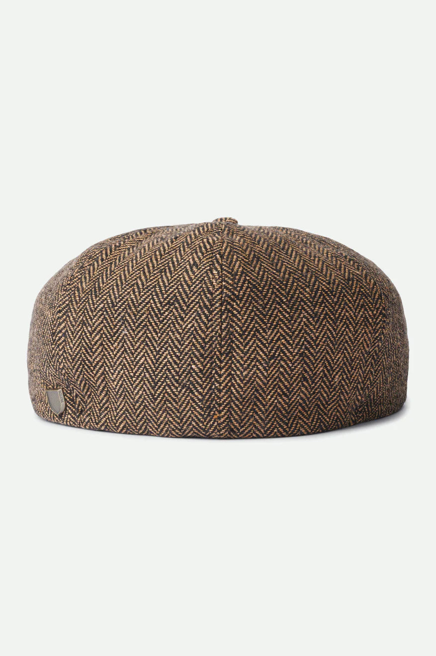 Brixton Brood Newsboy - Herringbone Brown