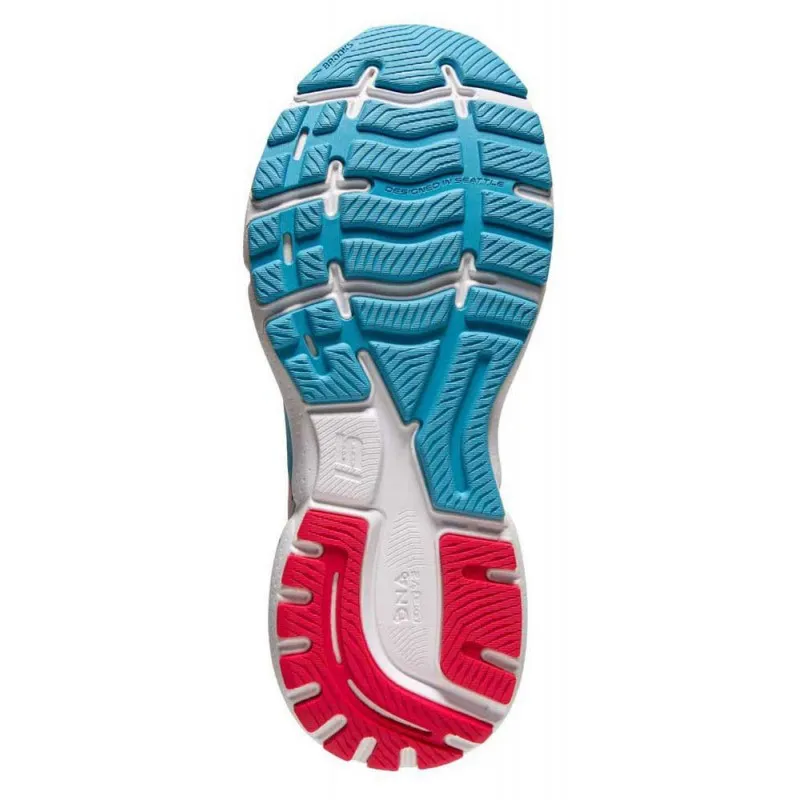 BROOKS GHOST 15 BLUE/RASPBERRY/SKYLIGHT FOR WOMEN'S