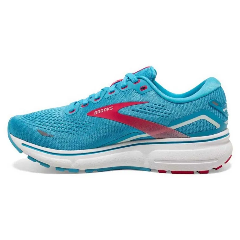 BROOKS GHOST 15 BLUE/RASPBERRY/SKYLIGHT FOR WOMEN'S