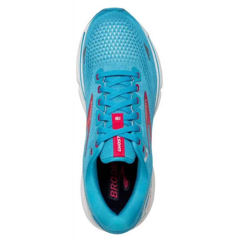 BROOKS GHOST 15 BLUE/RASPBERRY/SKYLIGHT FOR WOMEN'S