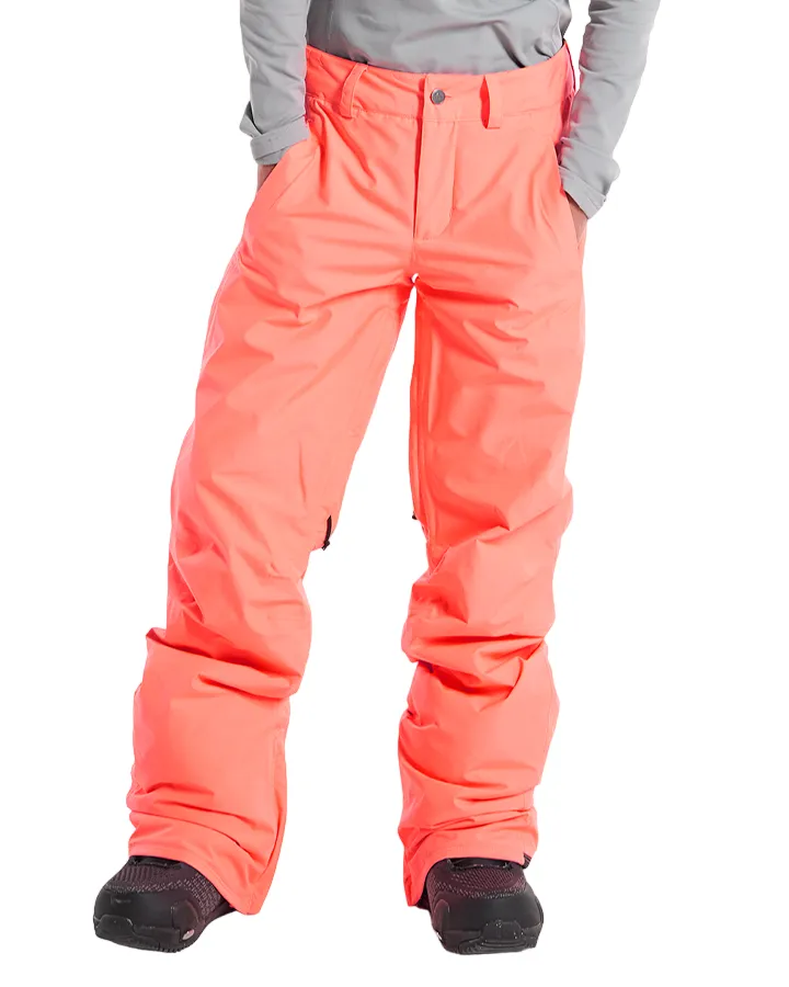 Burton Womens Powline Gore-Tex 2L Insulated Pants - Tetra Orange - 2023