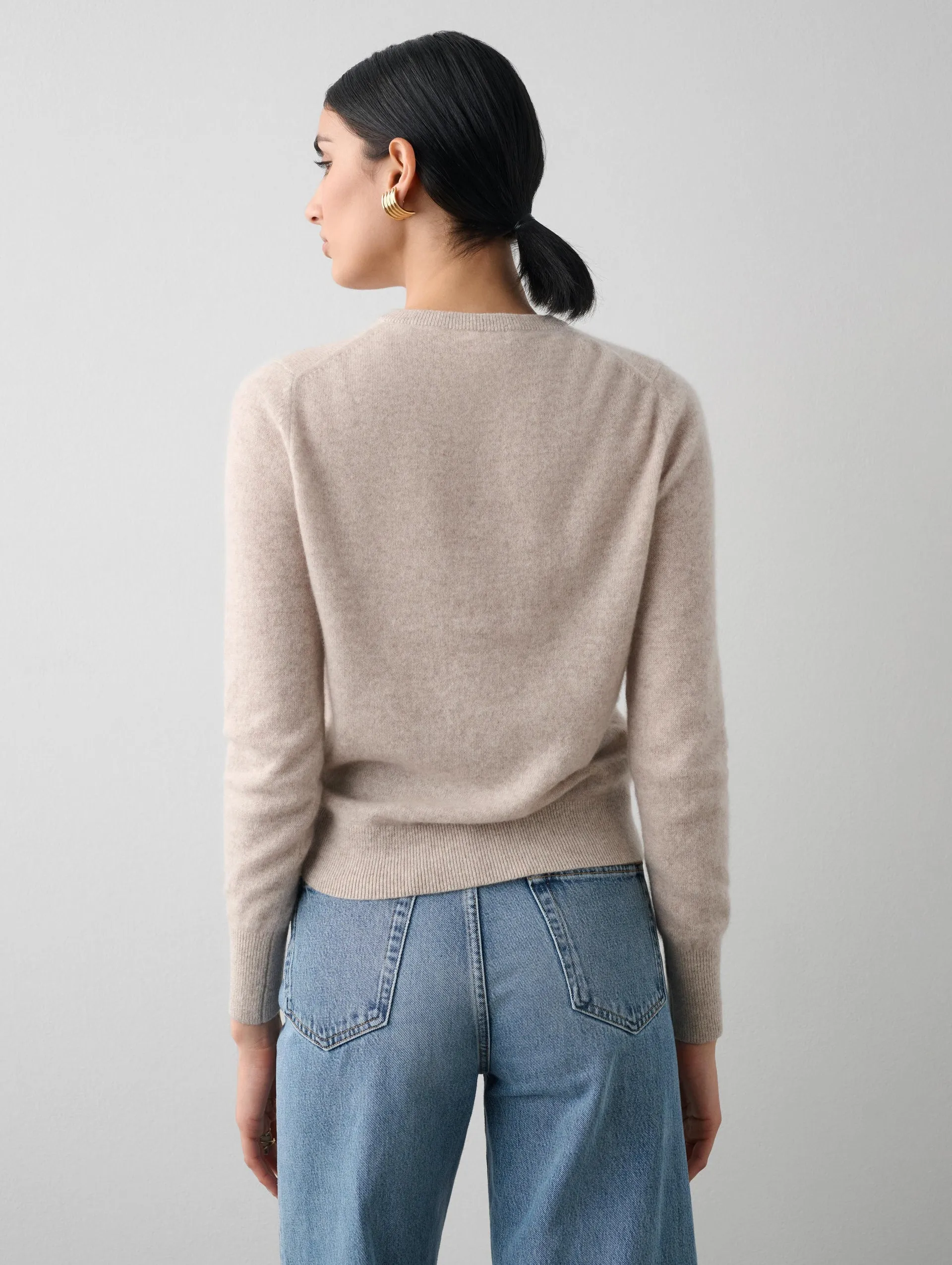 CASHMERE BUTTON HENLEY