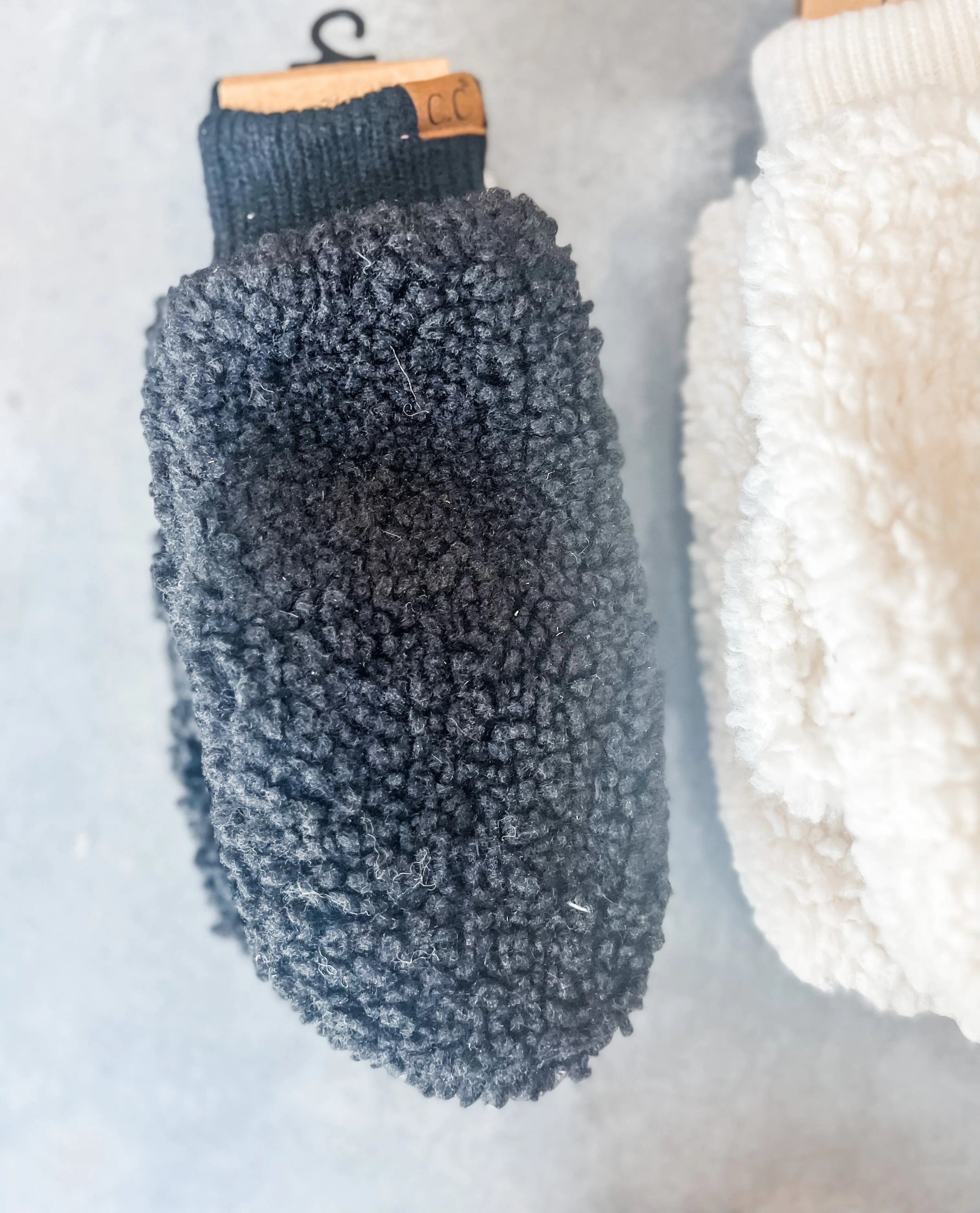 C.C. Sherpa Convertible Mittens