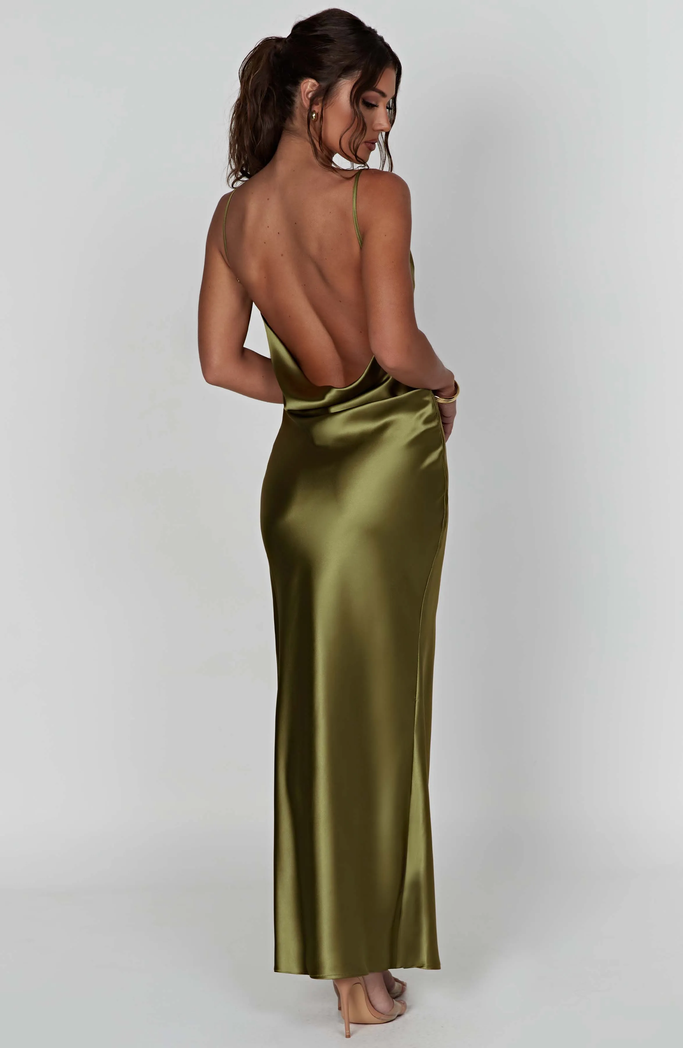 Celestina Maxi Dress - Khaki