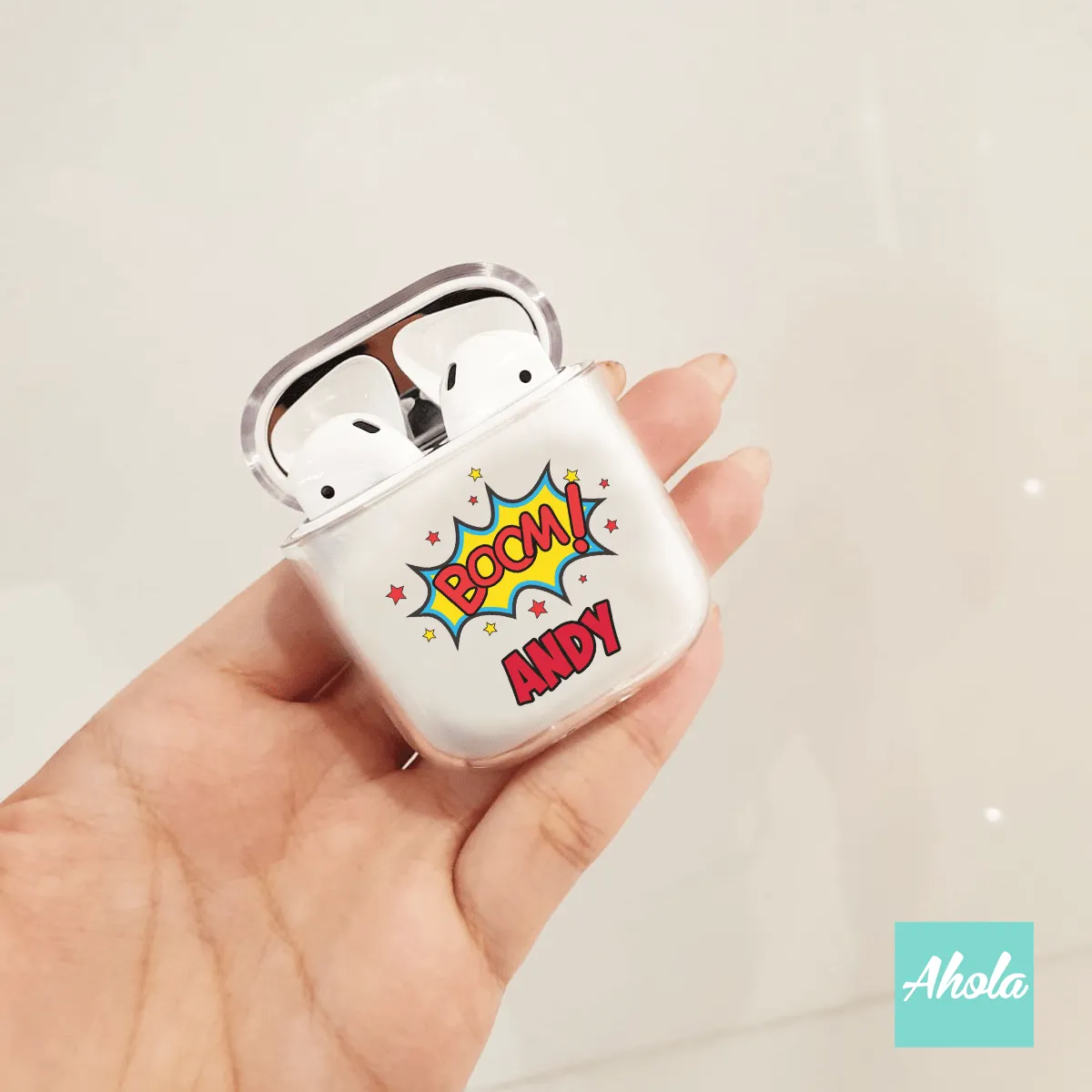 【Comic】Apple Airpods Transparent Case 透明保護硬殼