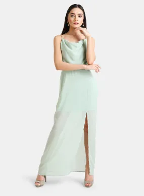 Cowl Neck Maxi Dress