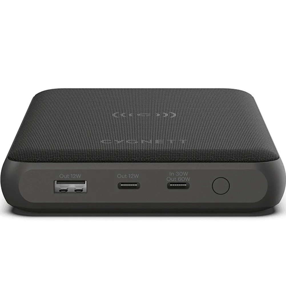 Cygnett ChargeUp Edge+ 27000 mAh Wireless Power Bank Charger 27K