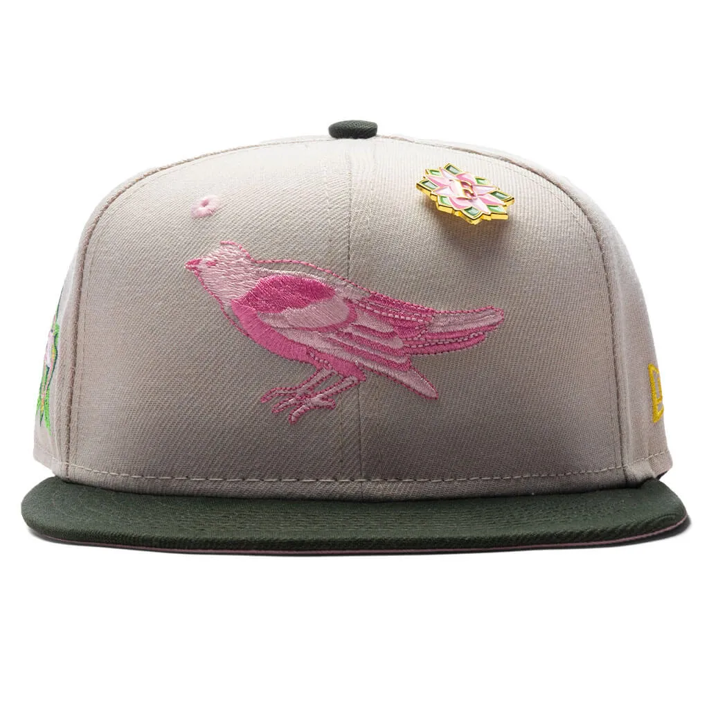 Feature x New Era Lotus 59FIFTY Fitted - Baltimore Orioles