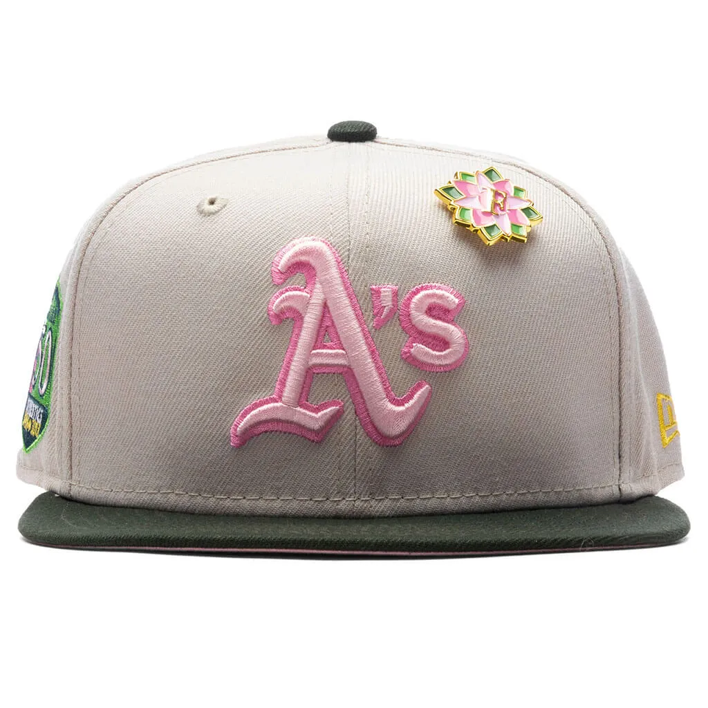 Feature x New Era Lotus 59FIFTY Fitted - Oakland Athletics