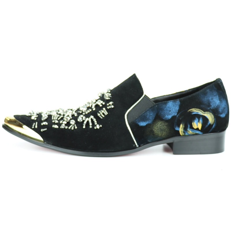 FI-7235 Black Slip On Fiesso by Aurelio Garcia