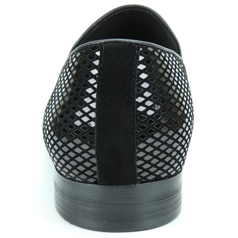 FI-7270 Black Silver Slip On Fiesso by Aurelio Garcia