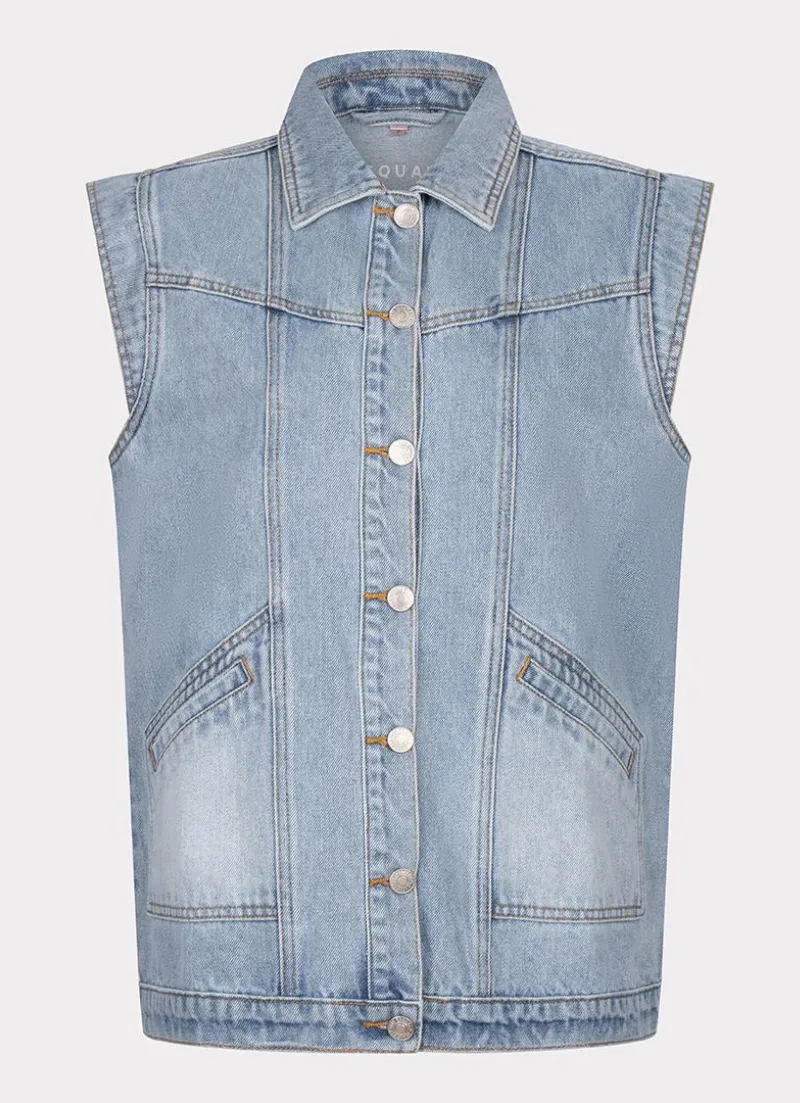 Gilet Jeans Long