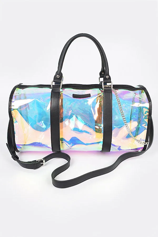 Hologram Transparent Duffle