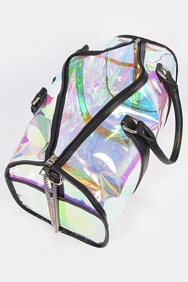 Hologram Transparent Duffle