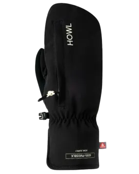 Howl Pocket Mittens - Black - 2023