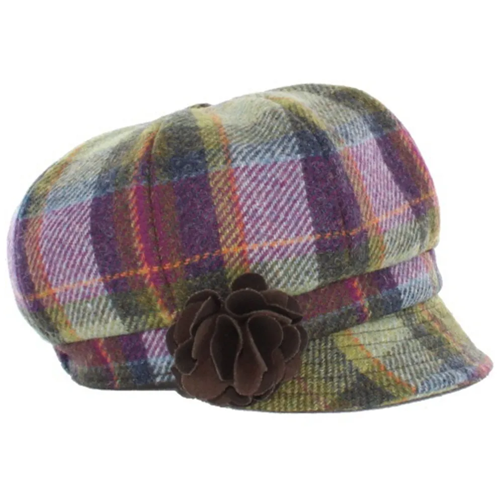 Irish Ladies Wool Newsboy Cap