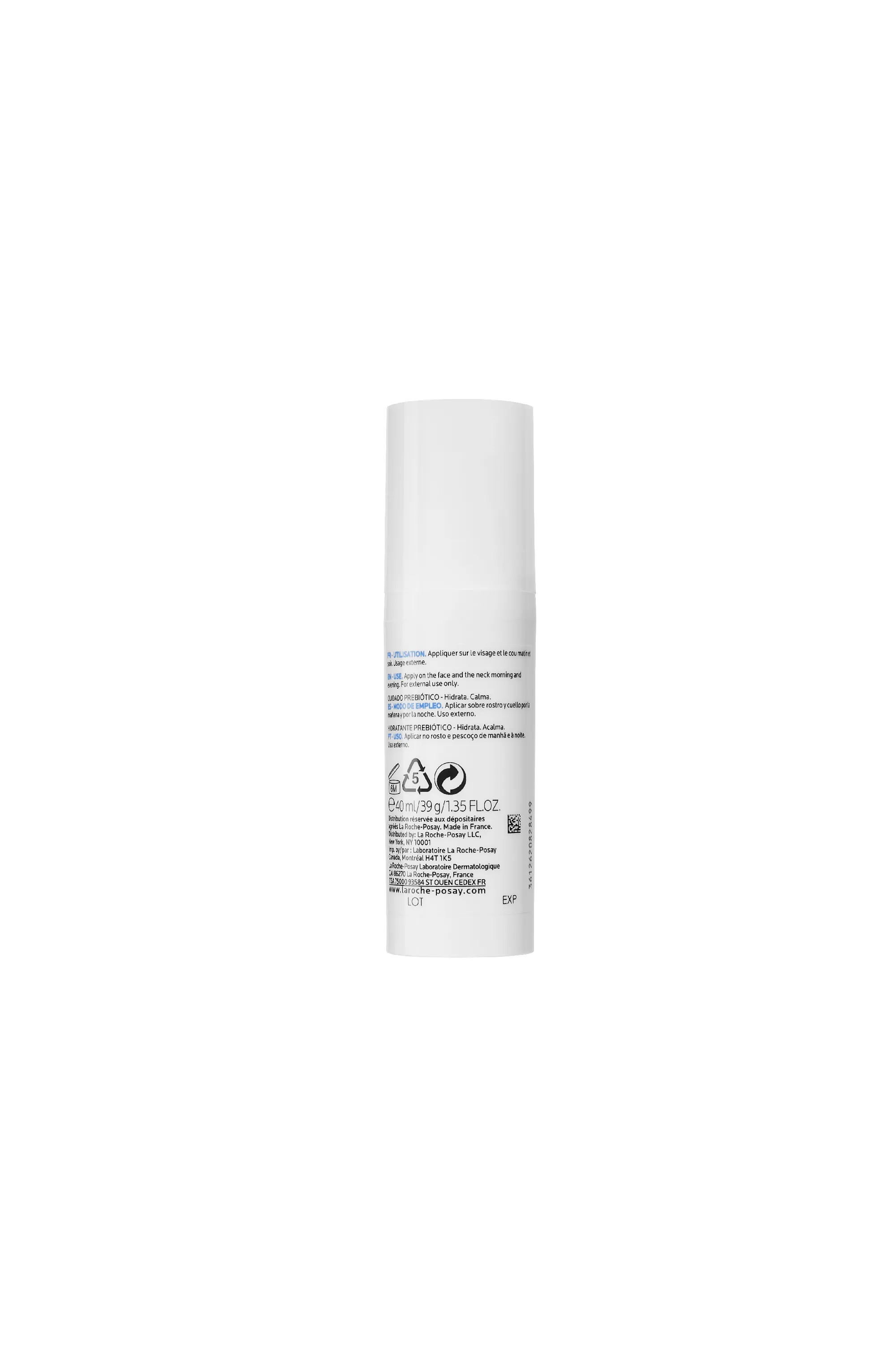 La Roche-Posay Toleriane Sensitive Fluid Moisturiser 40ml