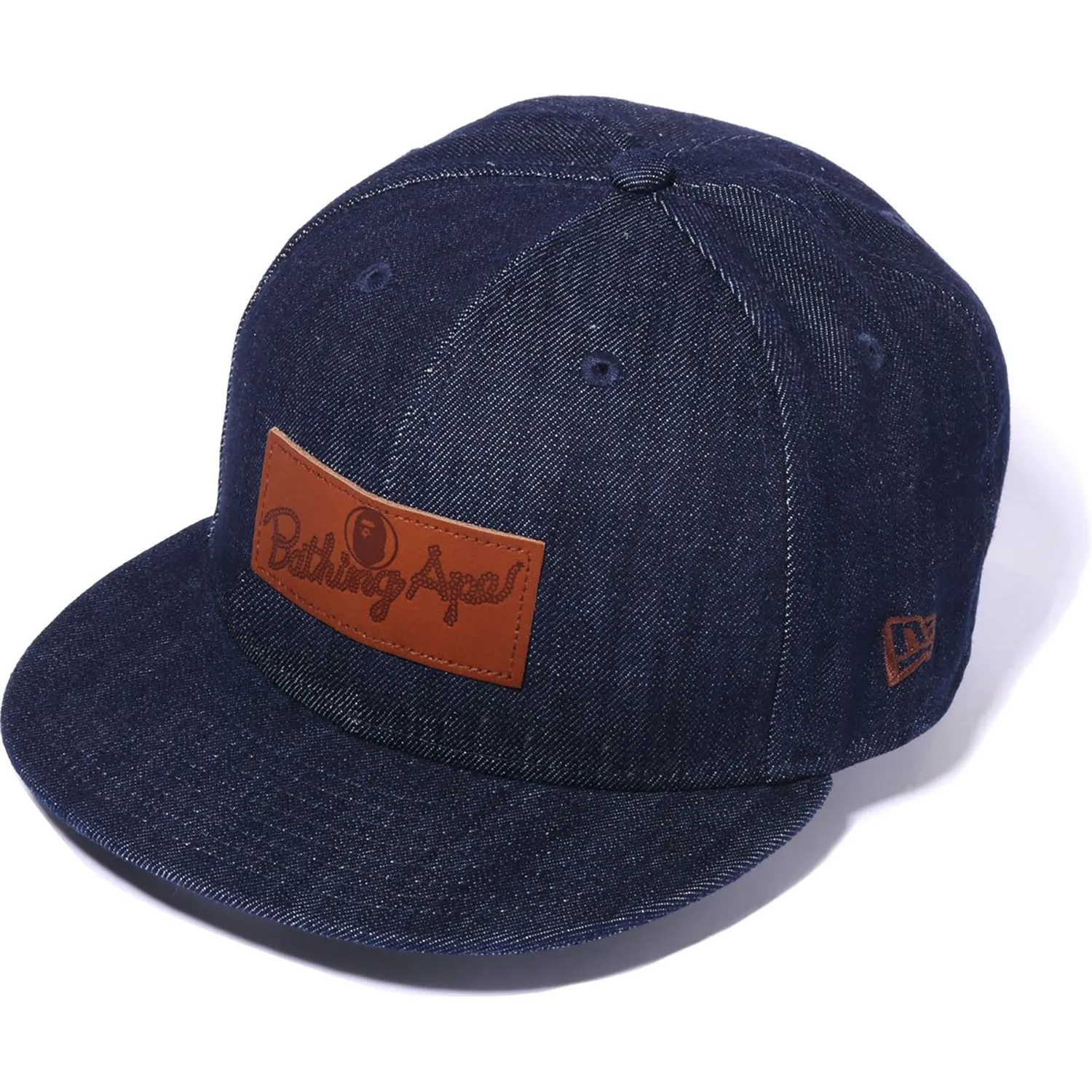 LEATHER PATCH NEW ERA 9FIFTY SNAP BACK CAP MENS