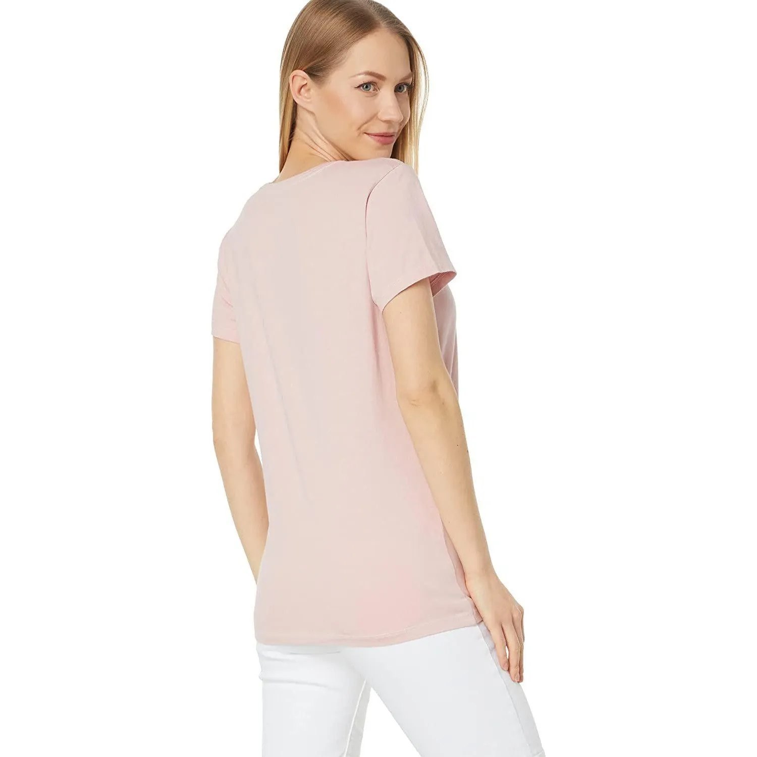 Life is Good Simplify Camper Short Sleeve Crusher Tee Himalayan Pink MD (US 8-10)