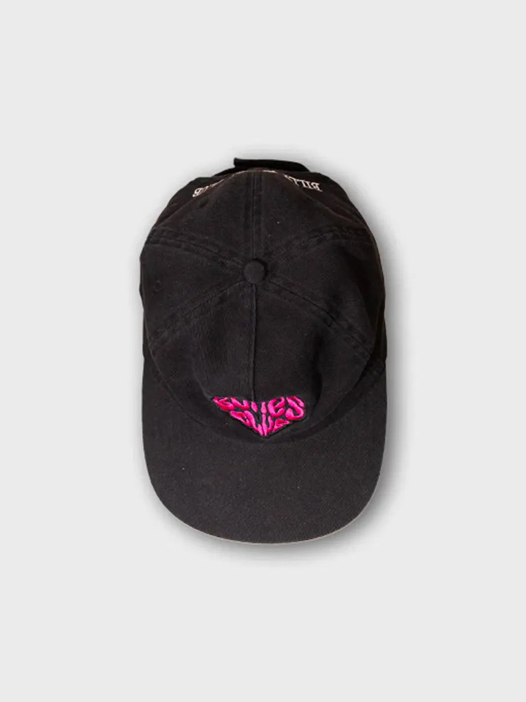 LOVERS CLUB UNSTRUCTURED CAP - BLACK