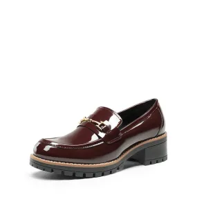 Lug Sole Slip-On Chunky Loafers