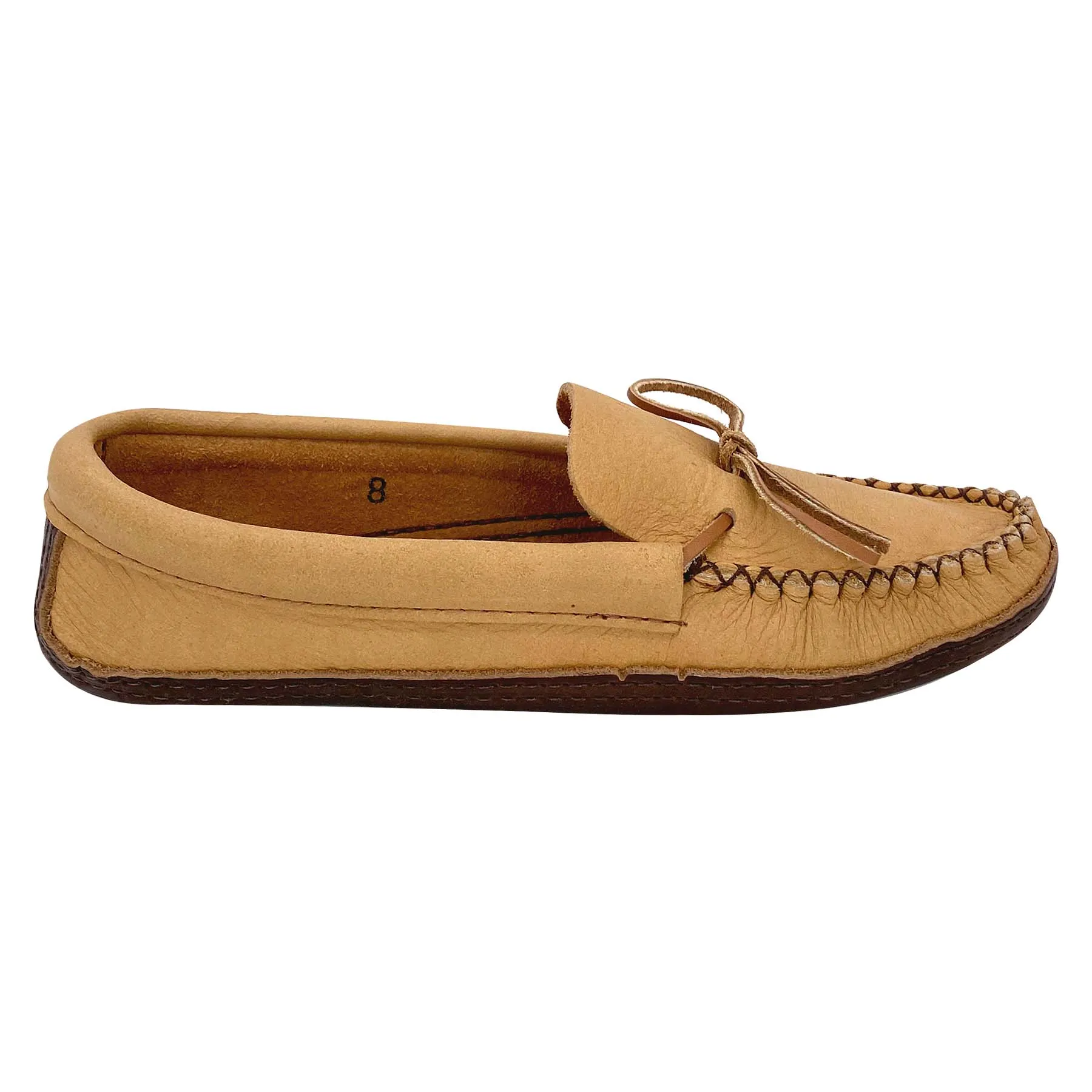 Men's Moose Hide Earthing Moccasins