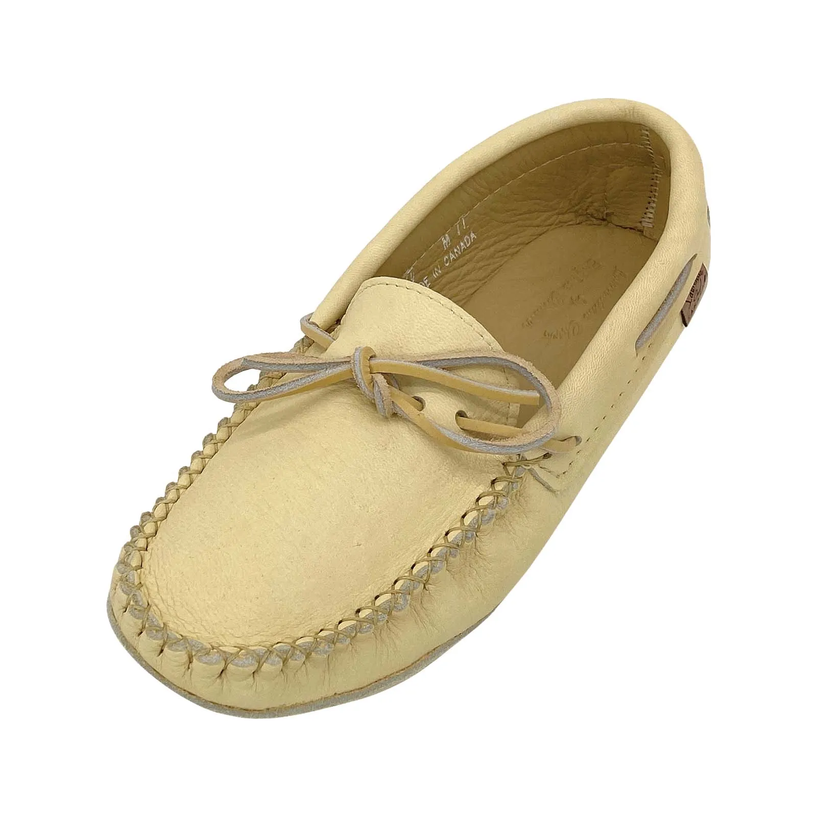 Men's Soft Sole Caribou Leather Moccasins