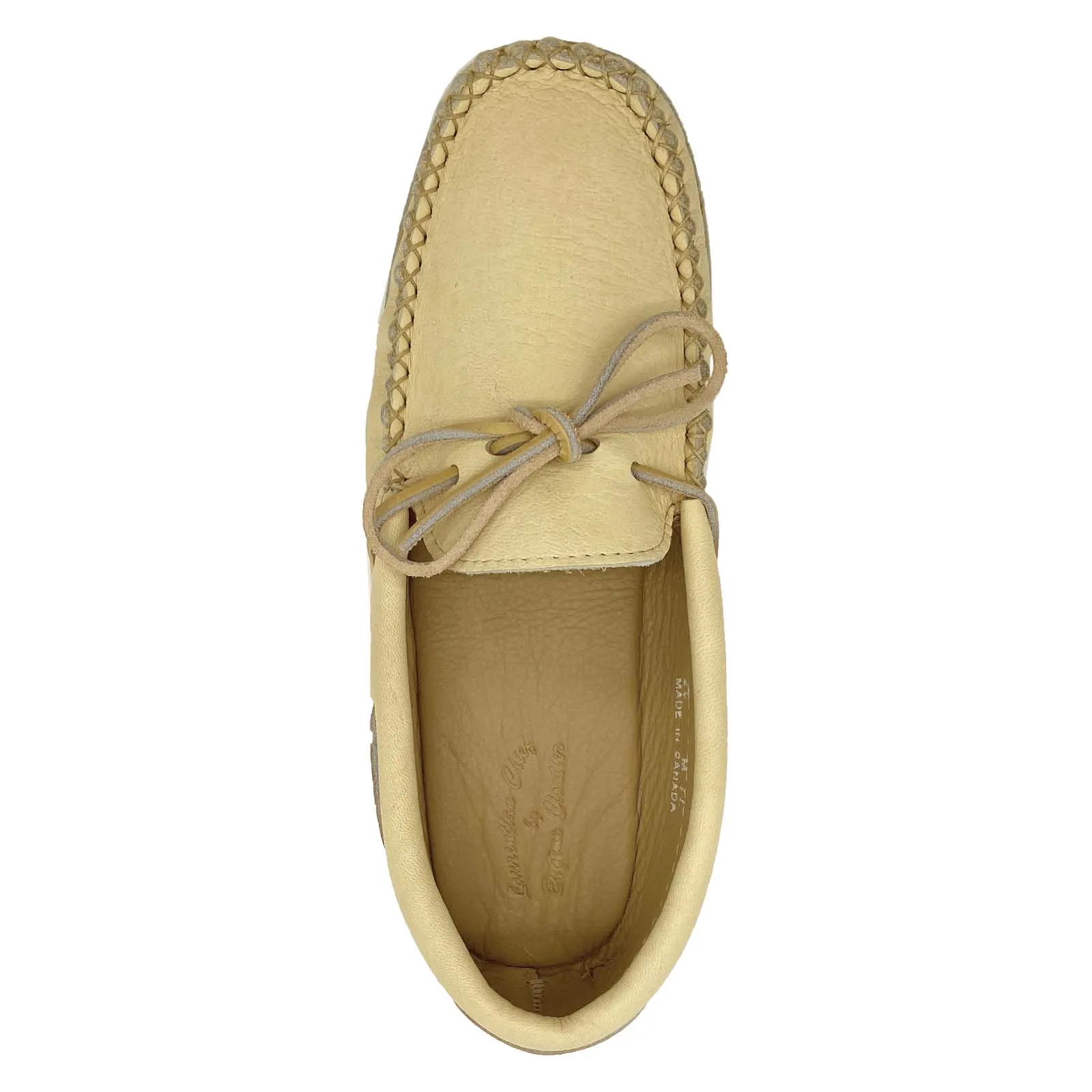 Men's Soft Sole Caribou Leather Moccasins