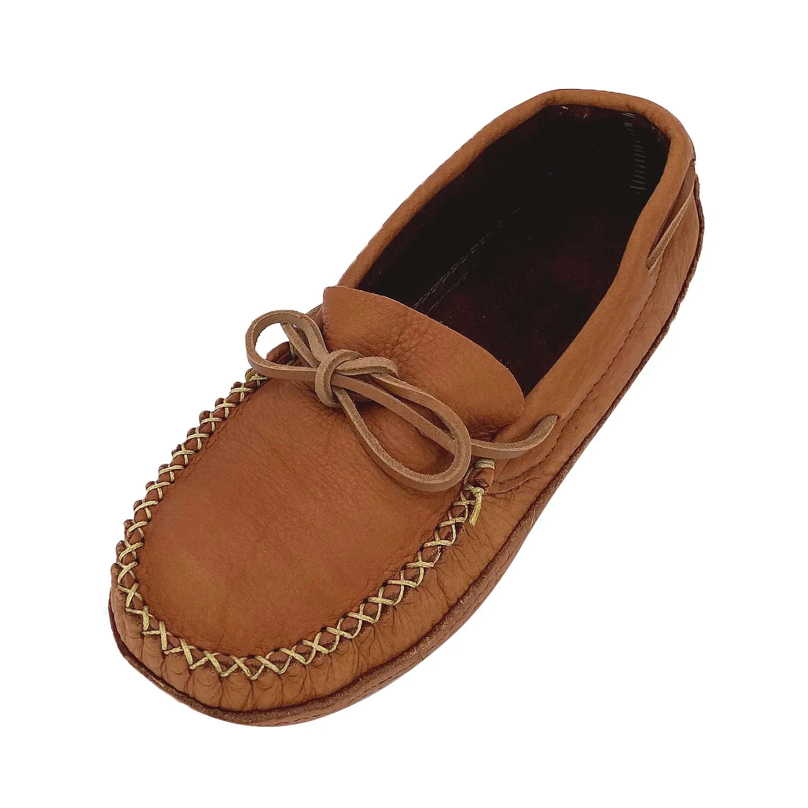 Men's Soft Sole Wide Width Buffalo Moccasins