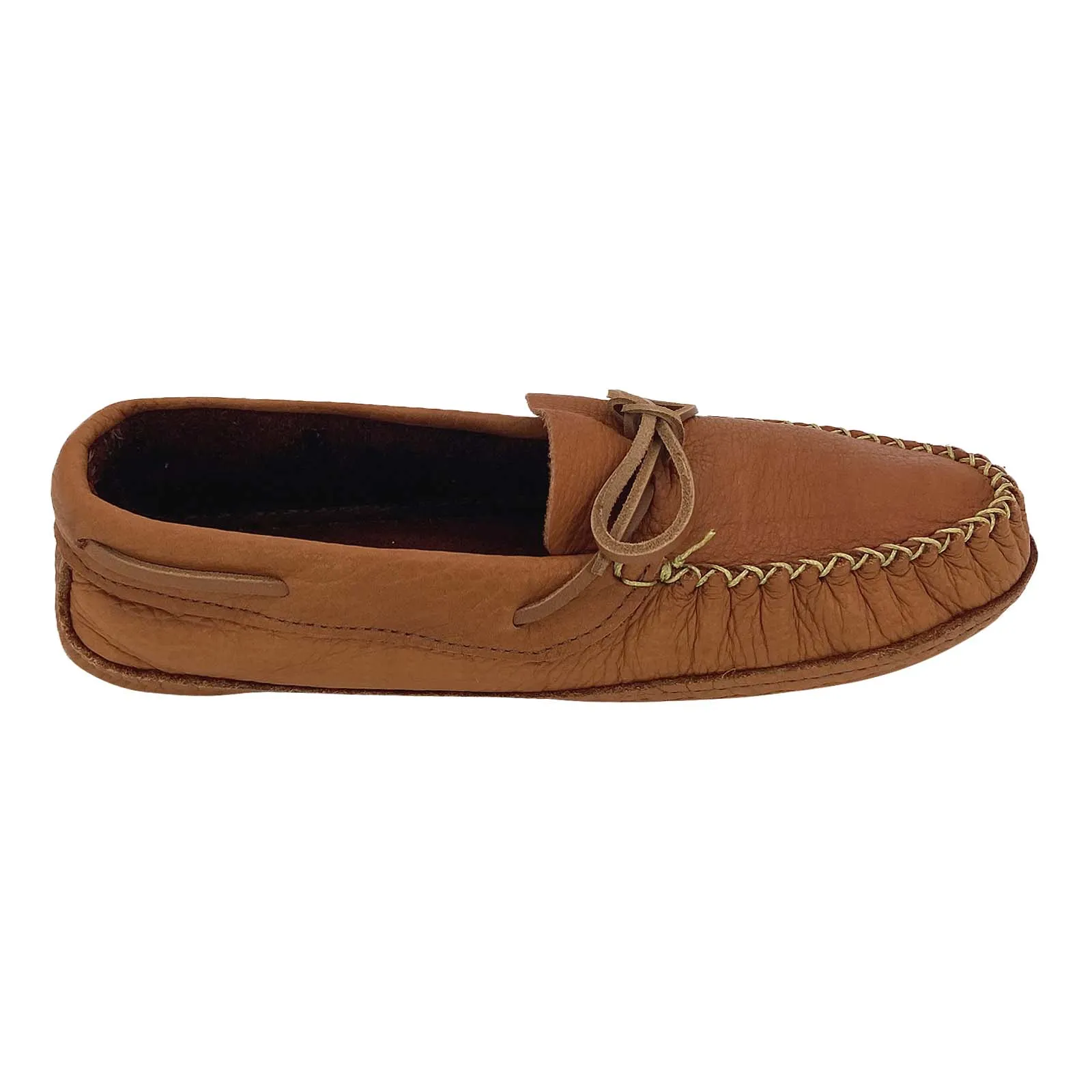 Men's Soft Sole Wide Width Buffalo Moccasins