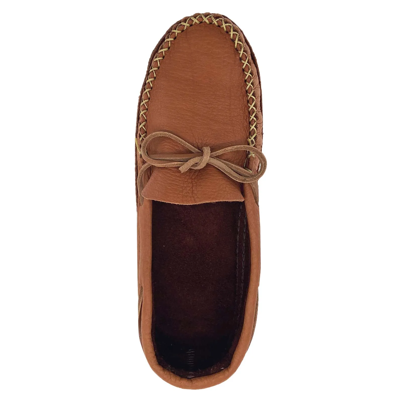 Men's Soft Sole Wide Width Buffalo Moccasins