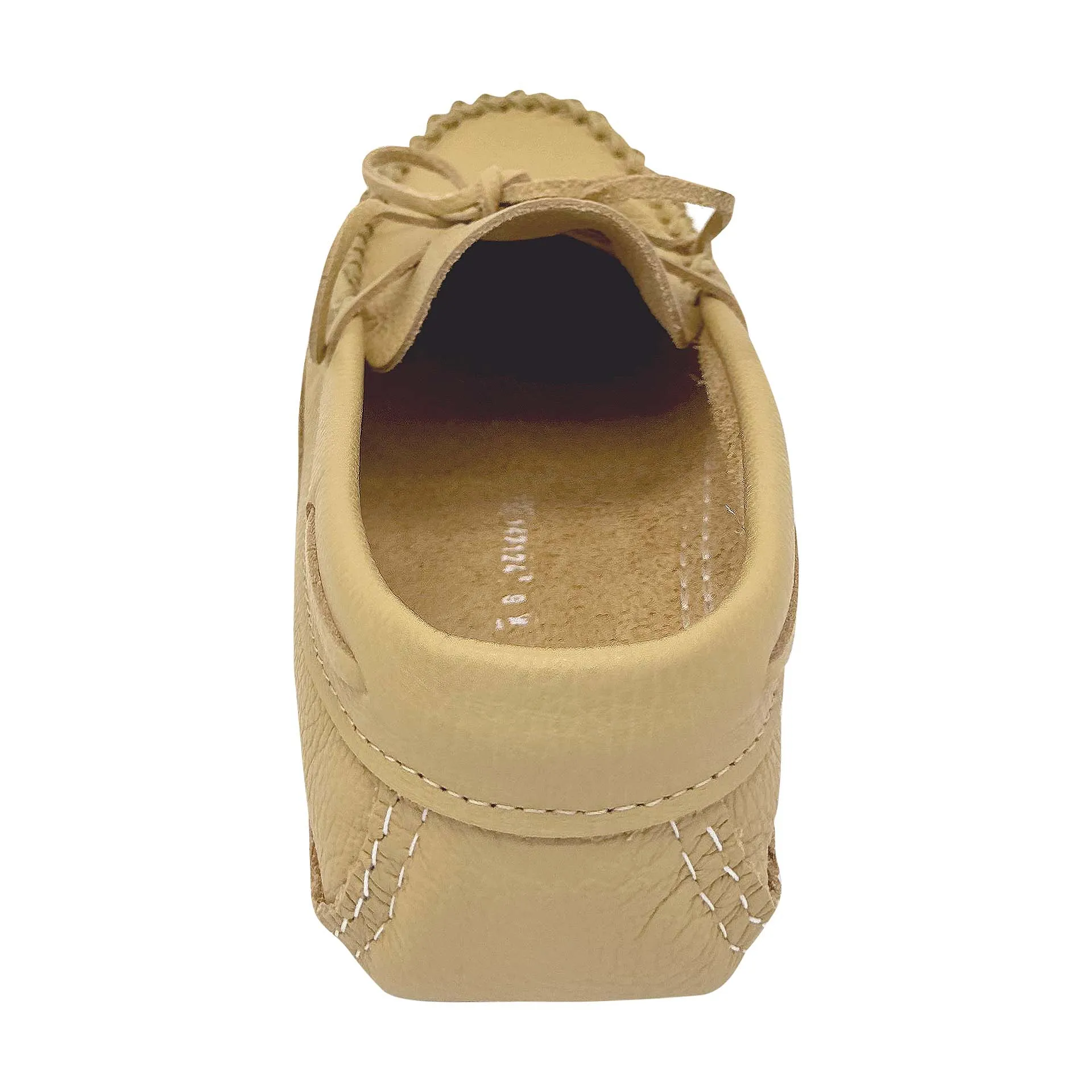 Men's Wide Leather Earthing Moccasins (Final Clearance)