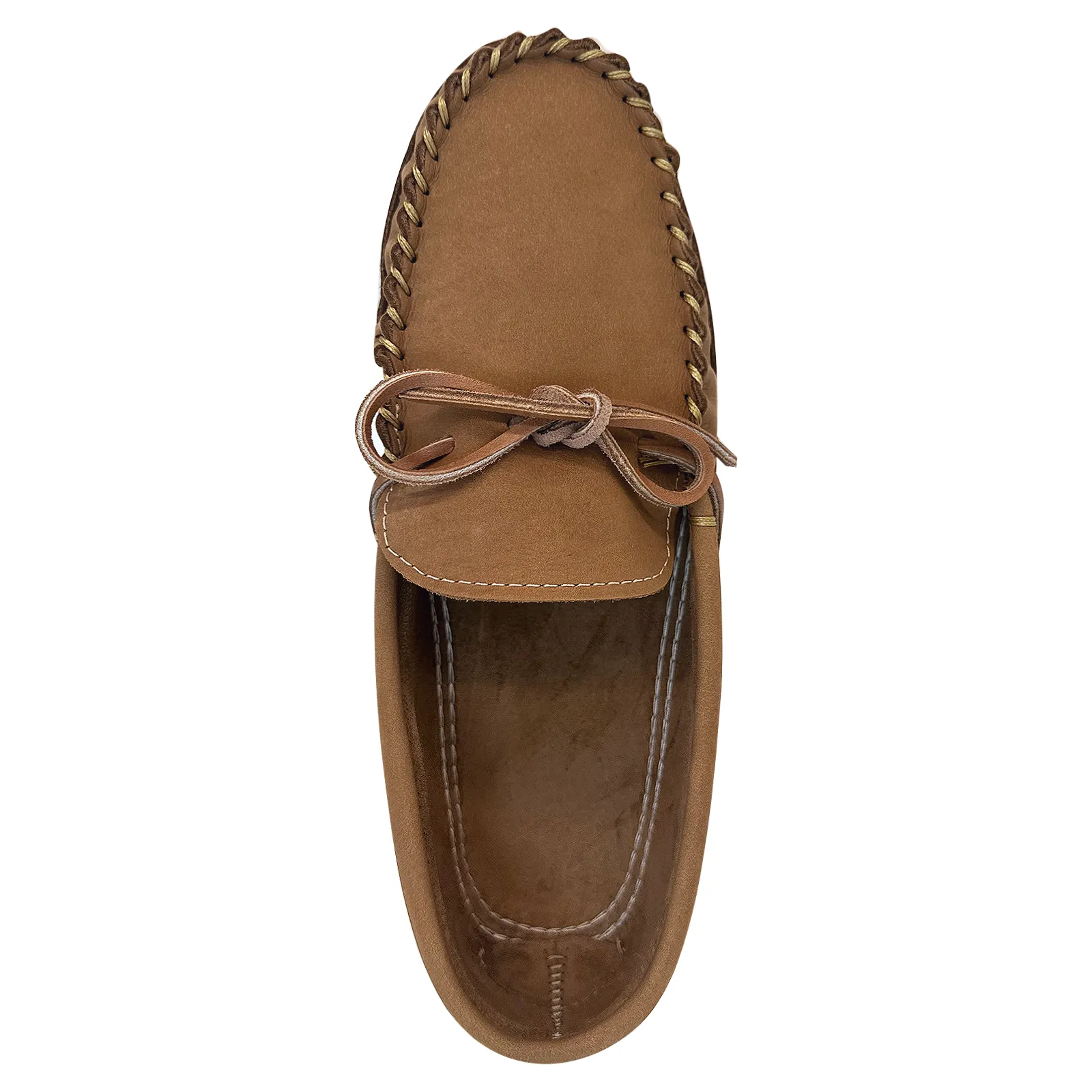 Men's Wide Leather Moccasins (Clearance)