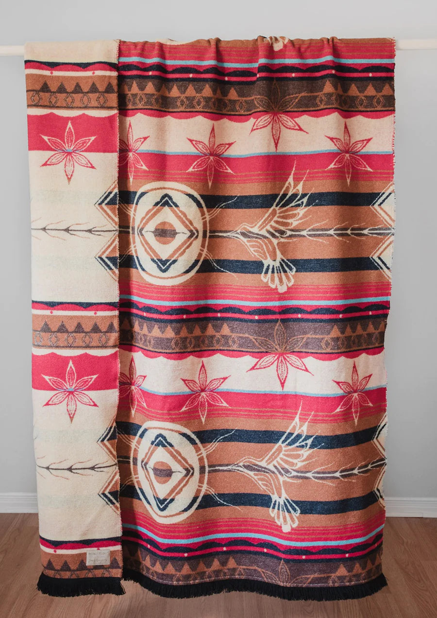 Mini Tipi Connection reversible eco-friendly blanket