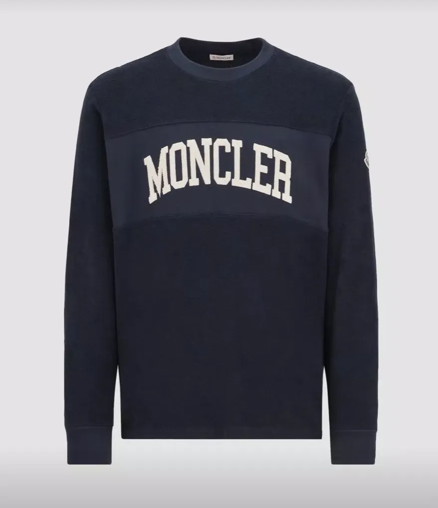 MONCLER  |Embroidered Logo Sweatshirt