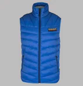 Napapijri Aerons Gilet Blue Dazzling