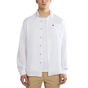 NAPAPIJRI CAMICIA M/L UOMO LINEN NA4HQ20021