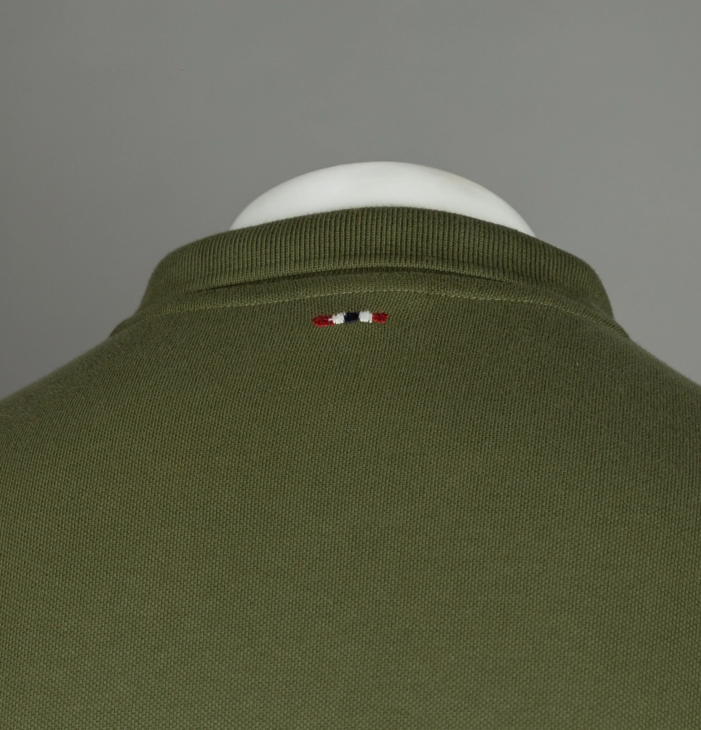 Napapijri Erthow Long Sleeve Polo Shirt Green Musk