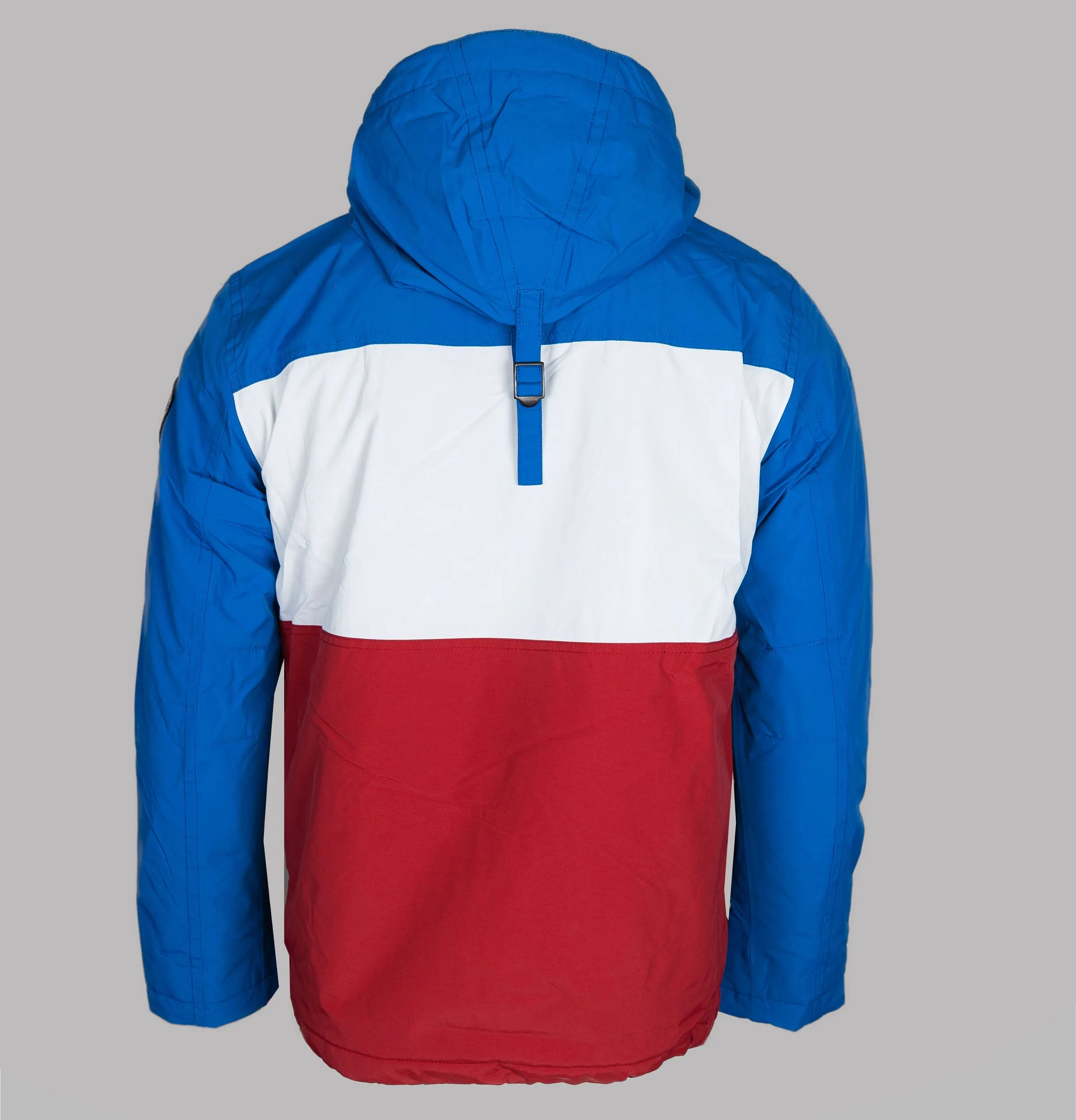 Napapijri Rainforest Colour Block Jacket Red Multi