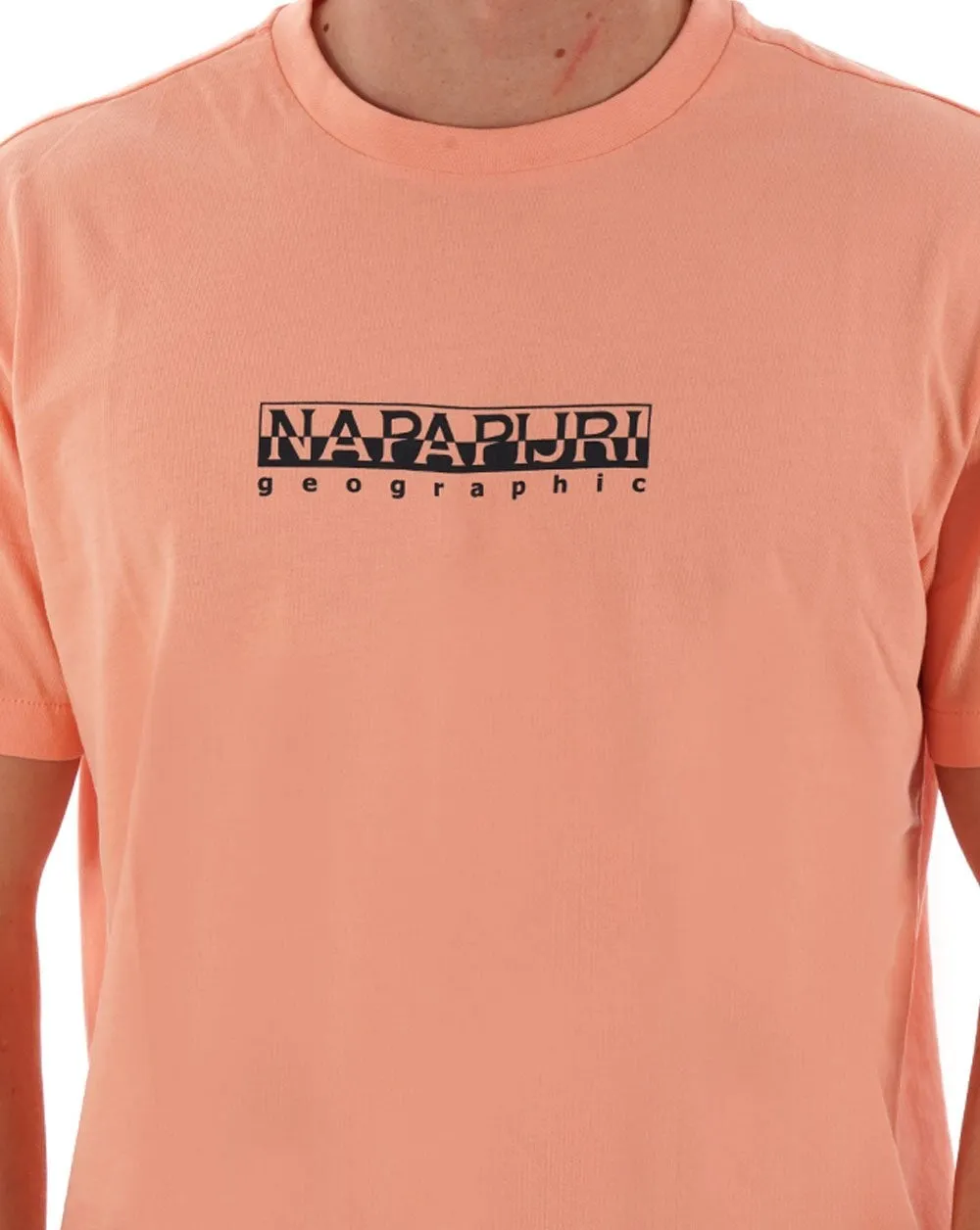 Napapijri S-Box T-shirt Pink Salmon