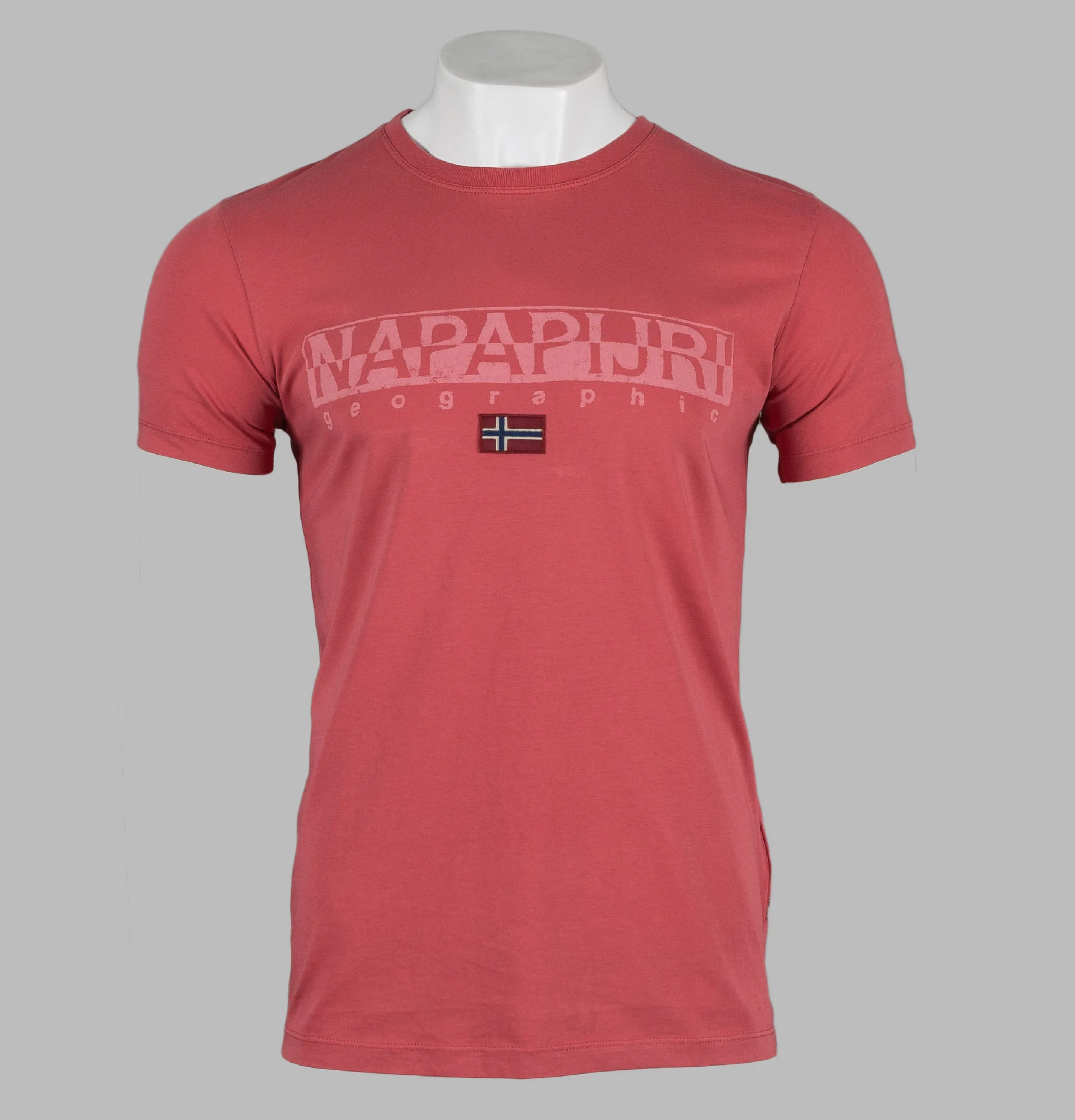 Napapijri Sapriol Short Sleeve T-Shirt Coral