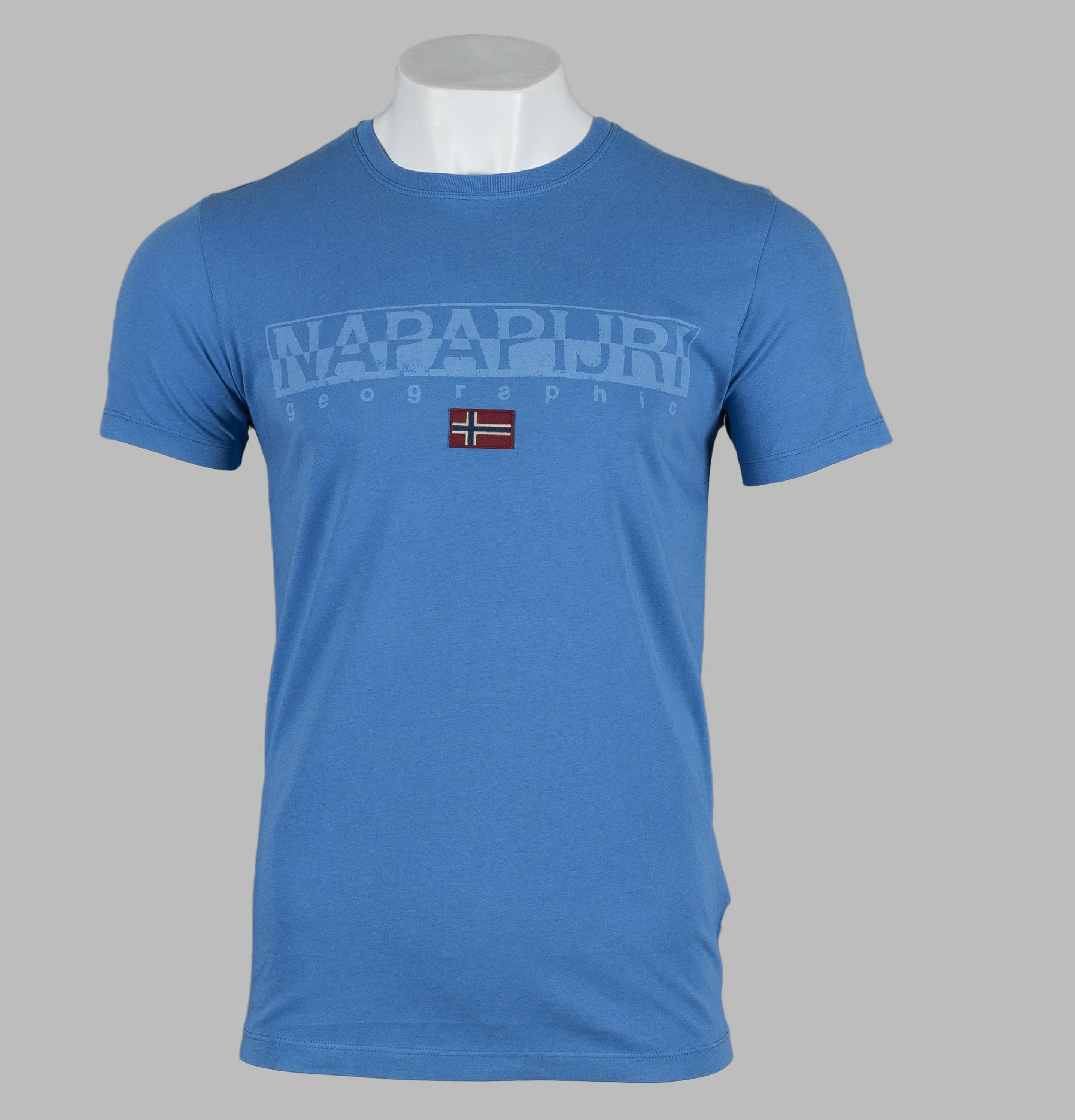 Napapijri Sapriol Short Sleeve T-Shirt Light Blue