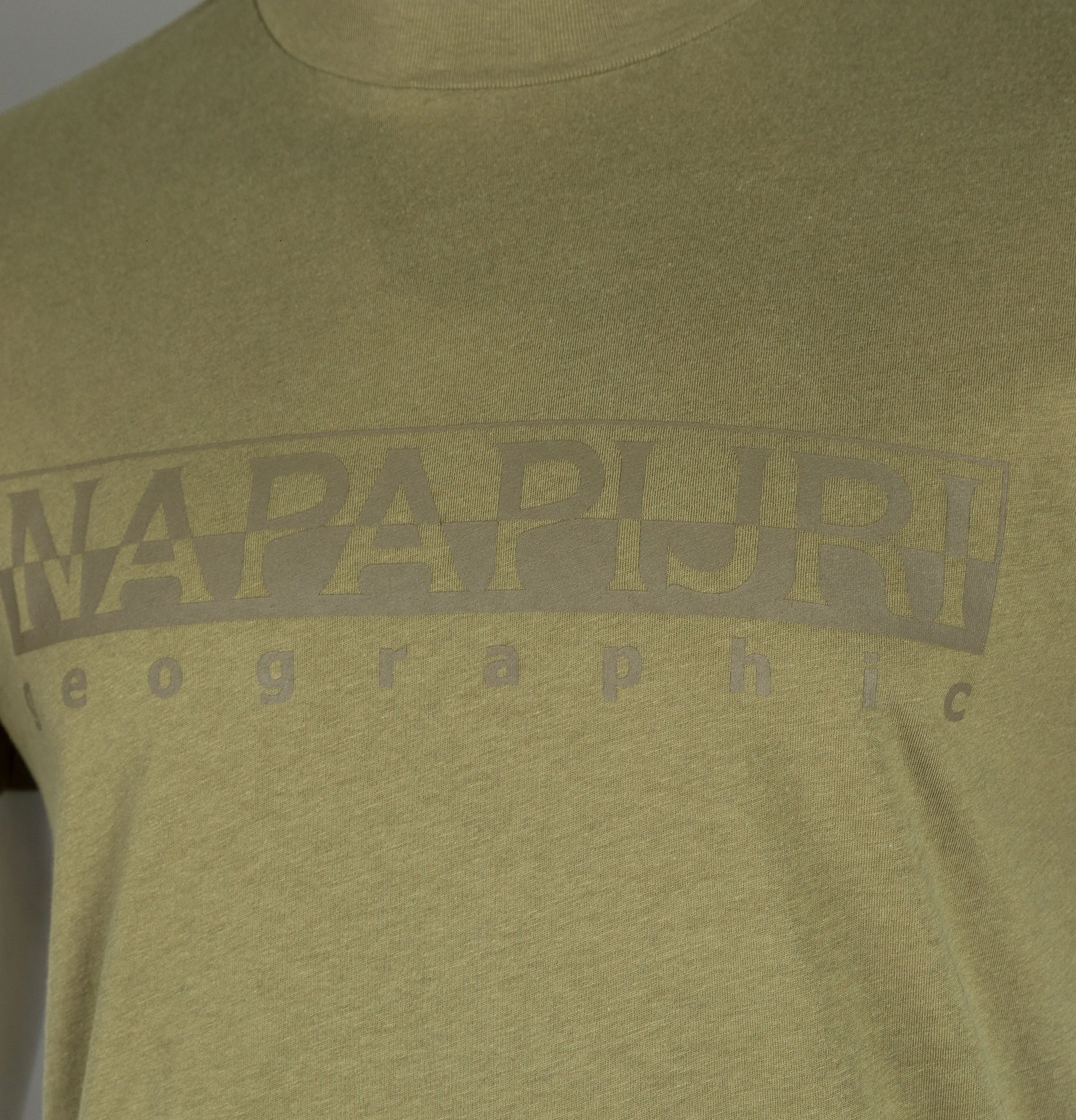 Napapijri Sevora Short Sleeve T-Shirt Olive Green